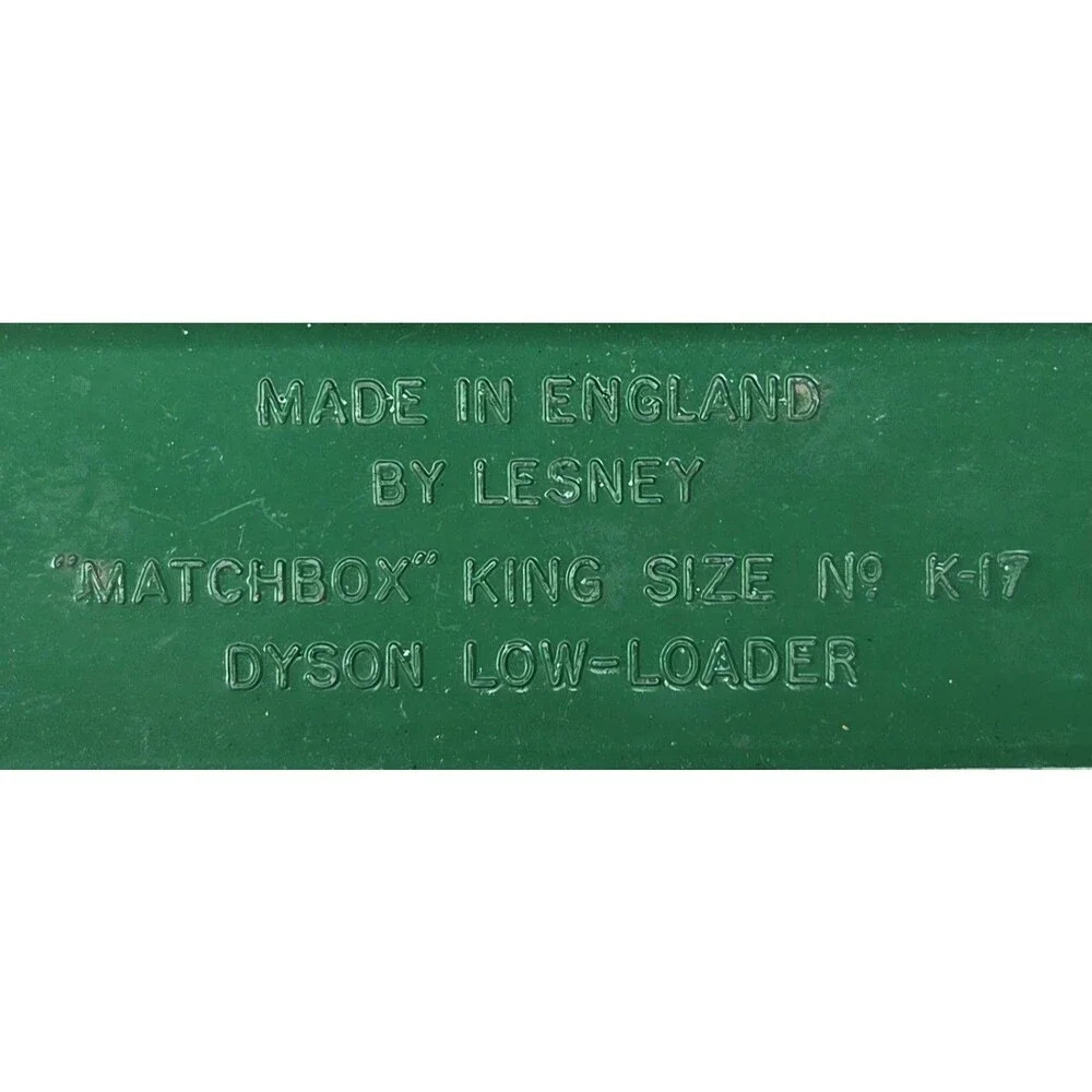 Matchbox Lesney King Size K-17 Ford Tractor Dyson Low Loader & Case Tractor